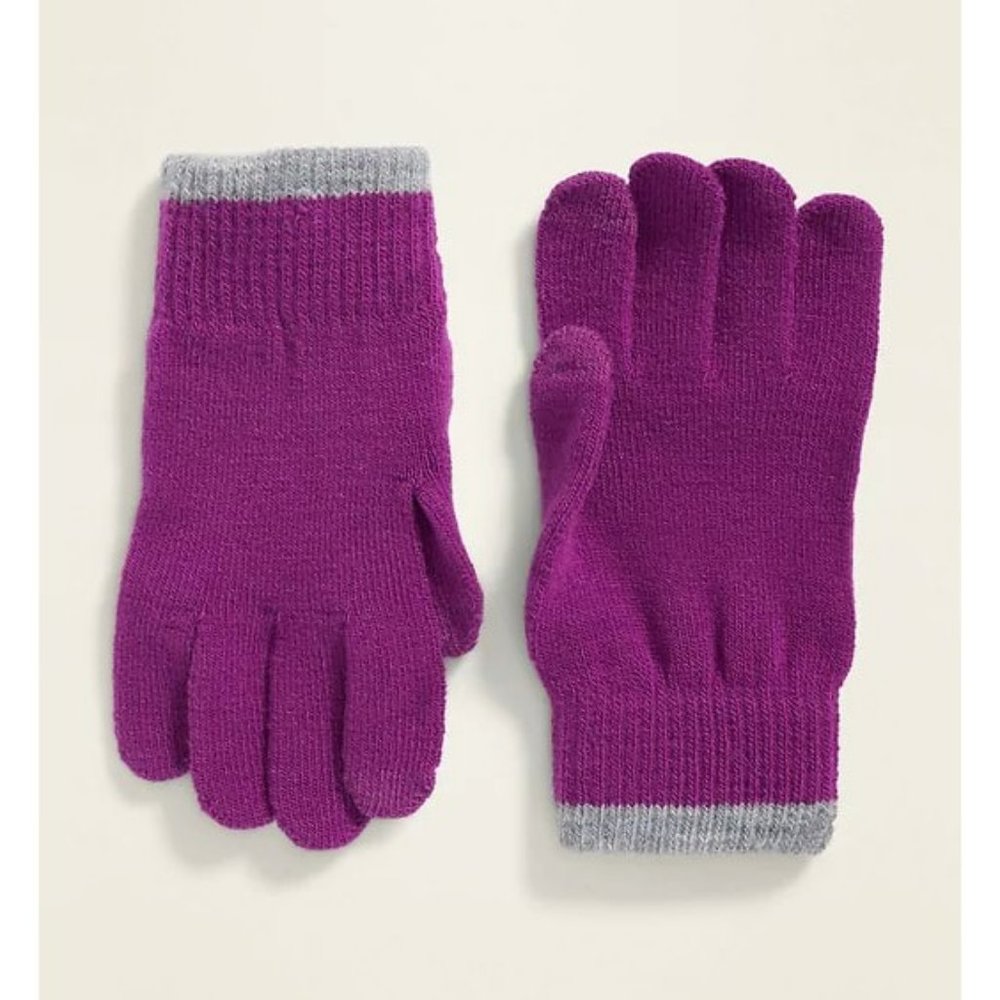 OLD NAVY Text-Friendly Sweater-Knit Gloves